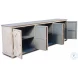 Six Diamonds Gray Sideboard