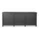 Marksman Concrete Gray 6 Door Sideboard