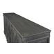 Marksman Concrete Gray 6 Door Sideboard