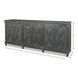Marksman Concrete Gray 6 Door Sideboard