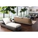 Bora Louis Cream Performance Fabric 97" Outdoor Sofa