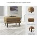 Telora Caramel Ottoman
