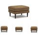 Telora Caramel Ottoman