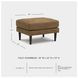 Telora Caramel Ottoman