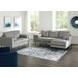 Hazela Charcoal Living Room Set
