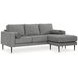 Hazela Charcoal Living Room Set