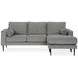 Hazela Charcoal Living Room Set