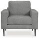 Hazela Charcoal Living Room Set