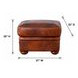 Ardentia Marco Leather Upholstered Rectangular Ottoman