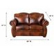 Arizona Marco Leather 66" Loveseat with Nailhead Trim