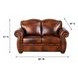 Arizona Marco Leather 66" Loveseat with Nailhead Trim