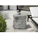 4115 Gray Square Accent Table