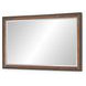 Fenmore Mocha and Distressed Cherry Rectangular Dresser Mirror