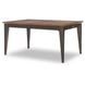 Fenmore Mocha and Distressed Cherry 82" Extendable Rectangular Dining Table