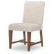 Fenmore Beige Upholstered Side Chair Set of 2