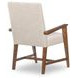 Fenmore Beige Upholstered Arm Chair Set of 2