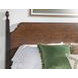 Fenmore Mocha and Distressed Cherry Queen Poster Bed