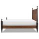 Fenmore Mocha and Distressed Cherry Queen Poster Bed