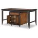 Fenmore Mocha and Distressed Cherry 72" Kitchen Island