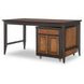 Fenmore Mocha and Distressed Cherry 72" Kitchen Island