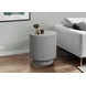 4148 Gray Round Accent Table