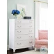 Avondale White Alabaster Danielle Drawer Chest