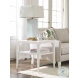 Avondale White Alabaster Carrington End Table