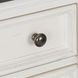 Allyson Park Wirebrushed White and Charcoal 8 Drawer Dresser with Mirror