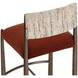 Baymont Meg Rust and Terri Nutmeg Upholstered Barstool