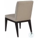 Zanzibar Ivory Murano Upholstered Side Chair
