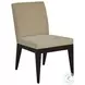 Zanzibar Ivory Murano Upholstered Side Chair