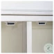 Emerson Park Wire Brushed White and Charcoal 42" Accent Hall Console