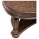 Allington Satin Sienna Oval Cocktail Table