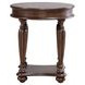 Allington Satin Sienna Oval Occasional Table Set