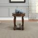 Allington Satin Sienna Oval End Table