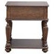 Allington Satin Sienna Rectangular End Table
