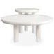 Sunset Cove Moonlight Pearl Round Nesting Cocktail Table