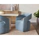Magnara Danny Iceberg Upholstered Dining Armchair