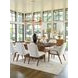 Seacove La Costa White Upholstered Dining Side Chair