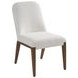 Seacove La Costa White Upholstered Dining Side Chair