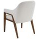 Seacove La Costa White Upholstered Dining Arm Chair