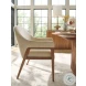 La Costa Linen weave Seacove Upholstered Arm Chair