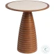 La Costa veneered Anticato  And Sierra Tan Ortega Accent Table