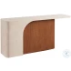 La Costa veneered Anticato  And Sierra Tan Seabourne Console Table