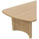 Gabrielle Light Oak Rectangular Coffee Table