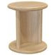 Gabrielle Light Oak Round End Table
