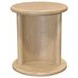Gabrielle Light Oak Round End Table