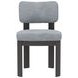 Gabrielle Black Upholstered Side Chair Set of 2