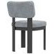 Gabrielle Black Upholstered Side Chair Set of 2