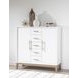 Melrose Cloud White and Desert Oak 2 Door Chest
